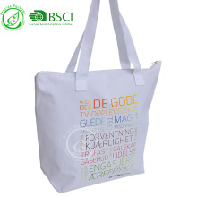 Reusable waterproof 600D oxford shopping tote bag for shopping